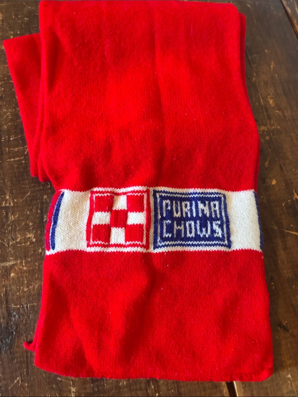 Purina Chows vintage scarf